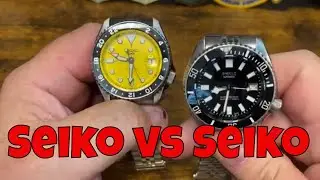 Seiko vs Seiko  SSK017 vs SKX007