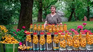 Обильный урожай мальтийской сливы: приготовление свежего варенья и компота в деревне