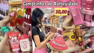 Comprinhas de Autocuidado Tudo por 10 Reais|perfumaria&bull;maquiagem #autocuidado#vlog#fy 
