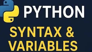 Python Syntax & Variables 