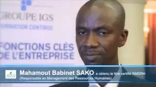 C&eacute;r&eacute;monie de Remise des titres - Responsable en Management et Direction des Ressources Humaines