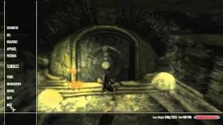 SKYRIM How To Clear Valthume Quest Commentary + Tutorial