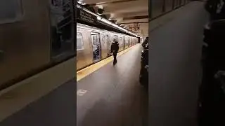 Emergency Brakes get pulled on an R179 (A) Train the moment I get off of an R46 (A) Train