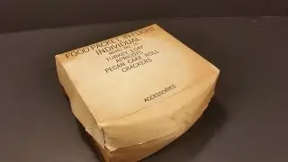 1970 Food Packet In Flight Individual MRE Review C Ration Military Airforce Pilot Meal Kit Unboxing