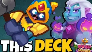 I CANT BELIEVE HE PULLED OFF THIS WIN! Rush Royale (With AJ 1st 9k player)