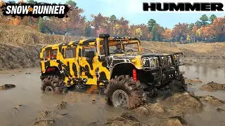 SnowRunner - HAMMER H-ONE CRAWLER Mud Driving
