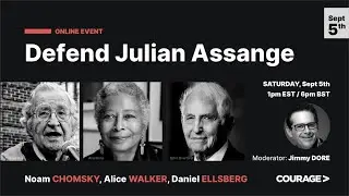 Chomsky, Walker and Ellsberg Defend Julian Assange