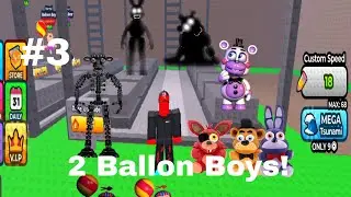 2 Ballon Boys!? - Escape Tsunami for FNAF part 3 | Roblox Part 011 