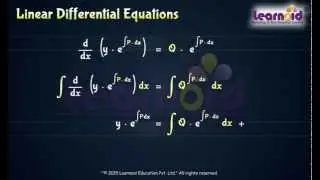 Class 12: Linear Differential Equations