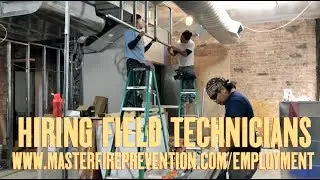 Master Fire is Hiring Experienced Fire Protection Services Field Technicians