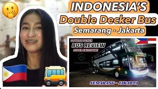 DOUBLE DECKER BUS INDONESIA!! INI SEMPURNA!! MANTAP! [FILIPINO REACTION🇵🇭]