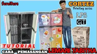Cara Merakit Lemari plastik Tabitha Cortez LPS GT ||Printing series