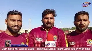 35th National Games 2025 &ndash; Pakistan Railways Men's Team Wins Tug of War Title