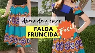 Cómo hacer una FALDA FRUNCIDA  [ DIY ]