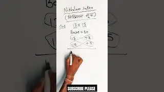 Nikhilam Sutra #vedicmaths #vedic #viral #shorts #short #trending #school #math #education #ytshorts