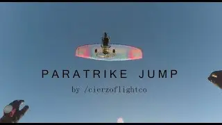 FLYING AT HOME  paratrike jump by @cierzoflightco. 🪂🌄 LOARRE