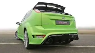 Ford Focus RS Mk2 Cat Back Performance Exhausts by Cobra Sport Exhausts