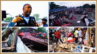 URGENT 🚨 : 2EME TOUR D'ÉVACUATION MÉCHANTE DU MARCHÉ DE LA LIBERTÉ AVEC LE MINISTRE LEON MULUMBA