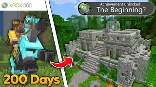200 Days in Minecraft: Xbox 360 Edition!