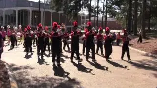Louisiana College's Wildcat Marching Band