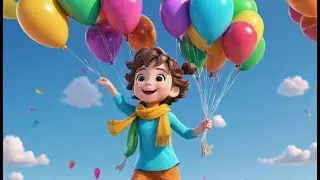The Colorful Balloon Ride | Best Nursery Rhymes and Kids Songs Collection