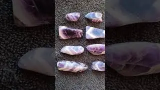 Chevron Amethyst Cufflinks Project
