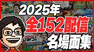 【総集編】2025年のハイライトを全152配信から集めてみた　※恐怖の採点含む