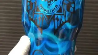 Custom Airbrushed Tumbler by Will&rsquo;s Custom Airbrushing