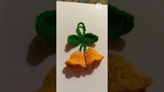 Bell flower crochet work #viralshort #craft #viral #shorts #keychain