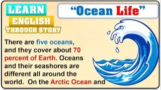 Learn English Through Story 🔥level 1 👍&ldquo;Ocean Life&rdquo; | English Listening & Speaking