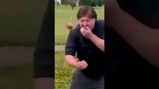Amazing Juggling Feat: Man Bites Every Apple Mid-Air! #juggling #shorts