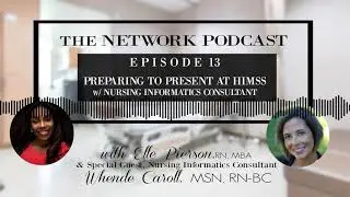 Preparing for HIMSS with Informatics Nurse Consultant Whende Carroll