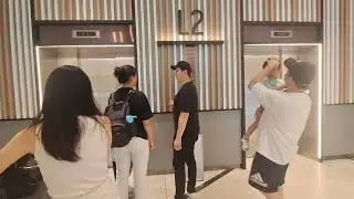 2 Hitachi Service and Passenger Elevator at Sunway Square in Subang , Selangor , Malaysia 
