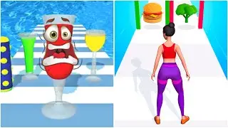 Juice Run 🔥 VS  Twerk Race   🔥MAX LEVELS UNLOCKED! Latest Update❤️&zwj;🔥🤩