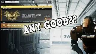 3X quartermaster collection HACK opening! EPICS for days? Infinite warfare multiplayer gameplay