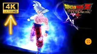 Dragon Ball Z Budokai Tenkaichi 4: Ultra Instinct Goku VS Jiren Gameplay (4K)
