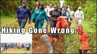 HIKE AT RAGIA FALLS GONE WRONG 🤣🤣🤣//HIKING DURING RAINY SEASON #disaster