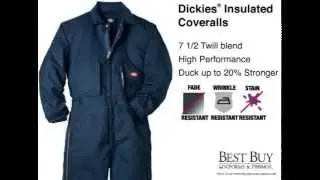 Dickies Insulated Coveralls / Twill-Blend - Best Buy Uniforms
