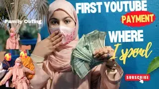 My First YouTube Payment 😵💵/YouTube Paid Me for the First Time |Where I Spend? #trending #success 