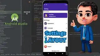 SETTINGS DESIGN | ANDROID STUDIO PROJECT