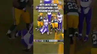 NFL's Most Iconic Interceptions Top Defensive Plays Ever #UnbelievableNFLInterceptions #NFL #Shorts