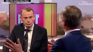 Reuploaded: Nigel Farage blasts BBC for being 'ridiculous' and 'ludicrous' on Andrew Marr show