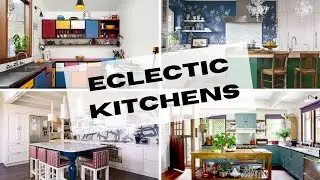 Colorful Eclectic Kitchen Home Decor & Home Design | And Then There Was Style