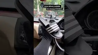 Adidas slippers🤩! adidas sandal🥳 #shorts #slider #slippers