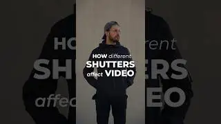 🎥 How Shutter Speed Changes Your Video! Slow vs Fast Motion Blur Explained #FilmmakingTips