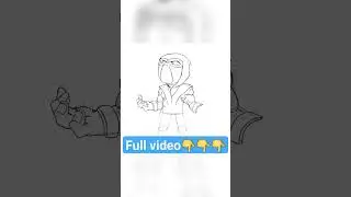 How To Draw SUB ZERO #respect #asmr #best #fyp #sunzero #mortal #mortalkombatmobile #hawtodraw