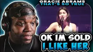VOCALIST REACTS - Gracie Abrams - That’s So True (Live at Radio City Music Hall) | Reaction