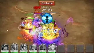 Castle Clash Archdemon Deflect Damage and Increase Attack