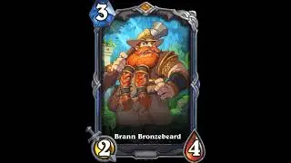 Hearthstone - Signature Brann Bronzebeard