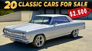 20 Affordable Classic Cars on Sale Limited Deals!